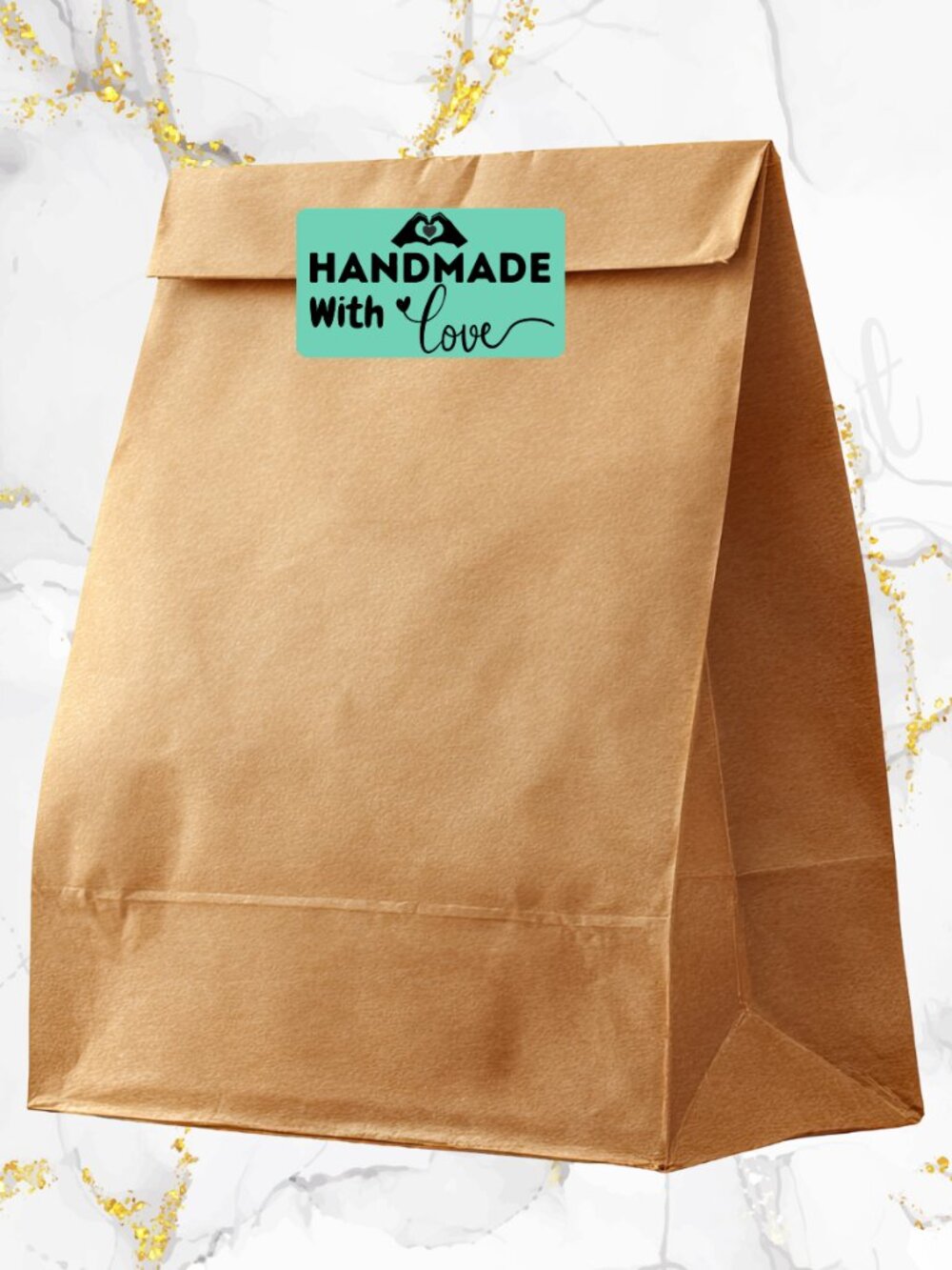 100 Handmade Stickers for Packaging | Small Business Labels - Picture 9 of 10